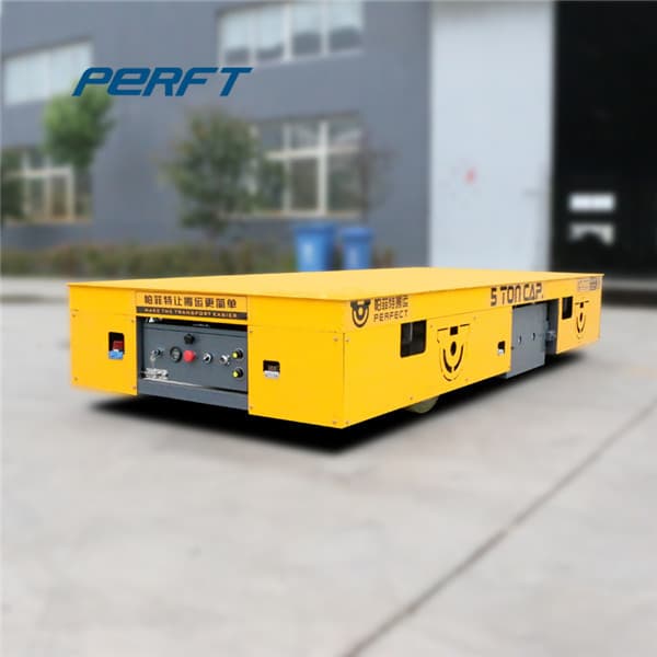 trackless transfer trolley with large table 5 tons